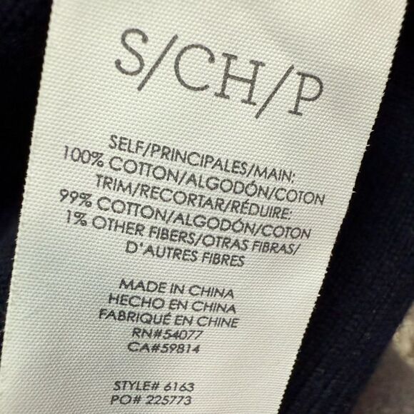 CAbi Women's Red, White and Blue Patterned Upbeat Cardigan - Picture 7 of 7